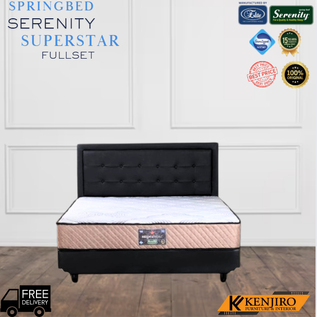 Kasur Springbed Serenity Superstar By Elite Springbed