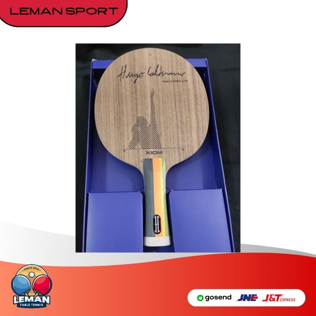 Kayu Xiom Hugo Carbo Lite / Handle FL / Kayu Bet Pingpong Tenis Meja