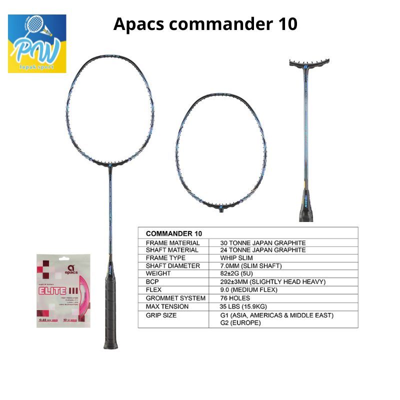 Raket Badminton APACS COMMANDER 10