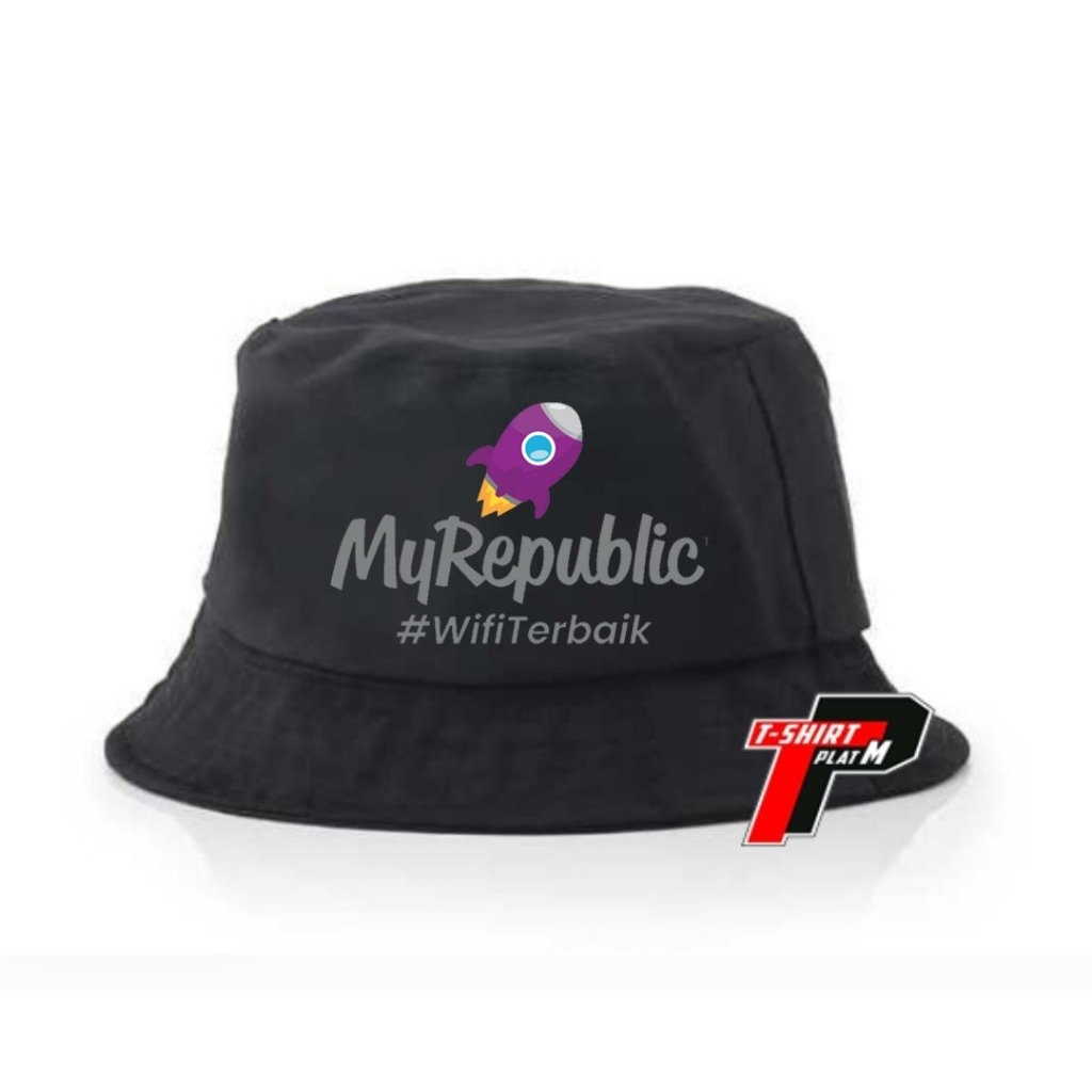 Topi Myrepublic Wifi Bisbol / Bucket
