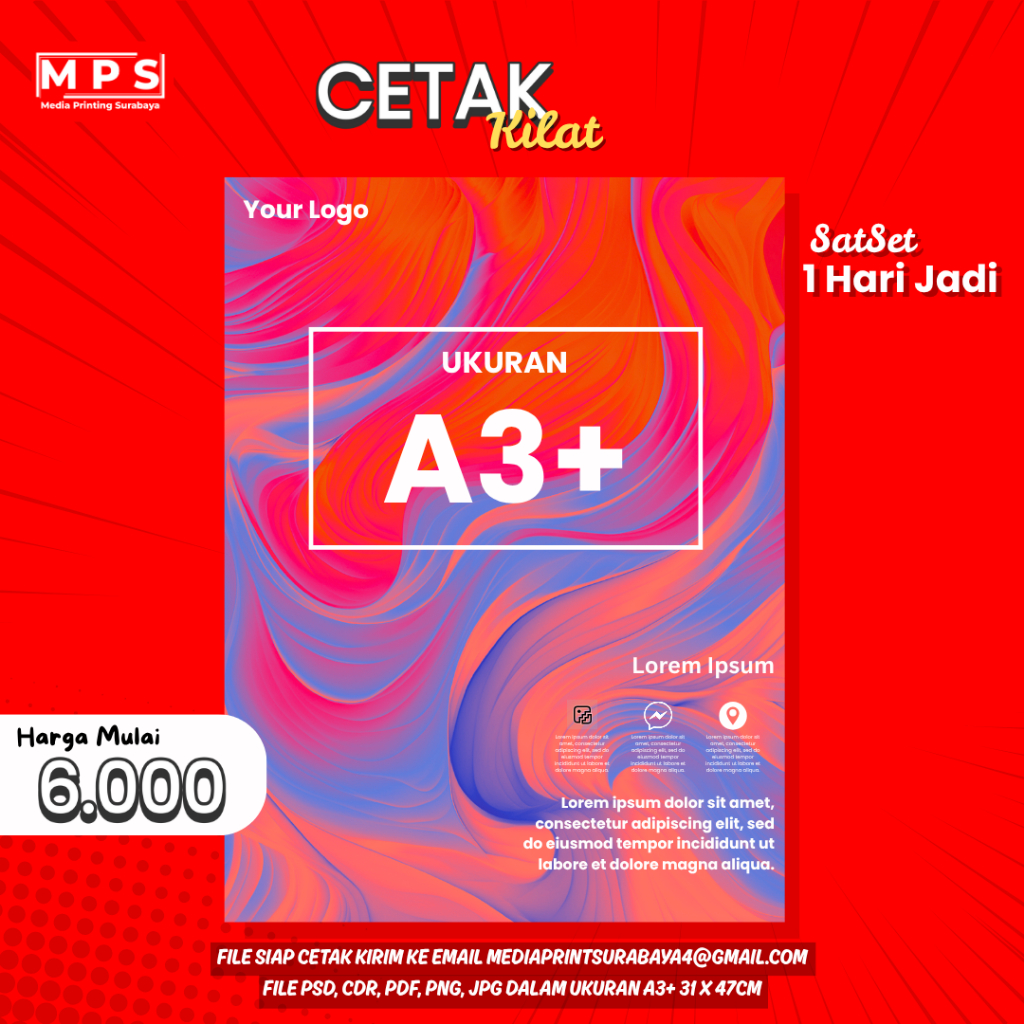 PRINT FANCY PAPER A3 I CETAK FANCY PAPER HARGA TERJANGKAU