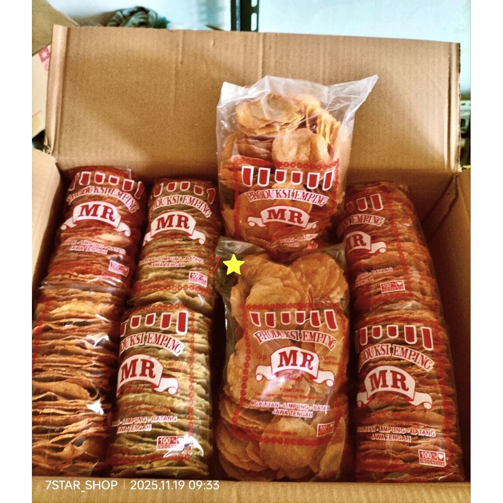 Emping MR pedas manis
