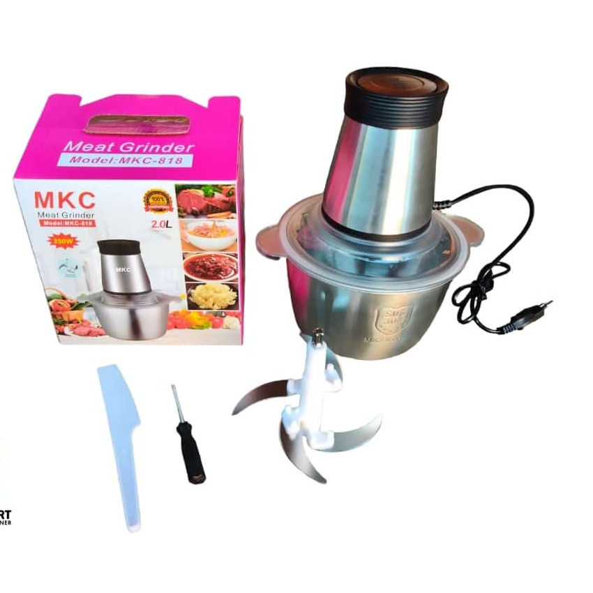 Chopper Daging MKC - 818 | Blender Daging & Bumbu Serbaguna