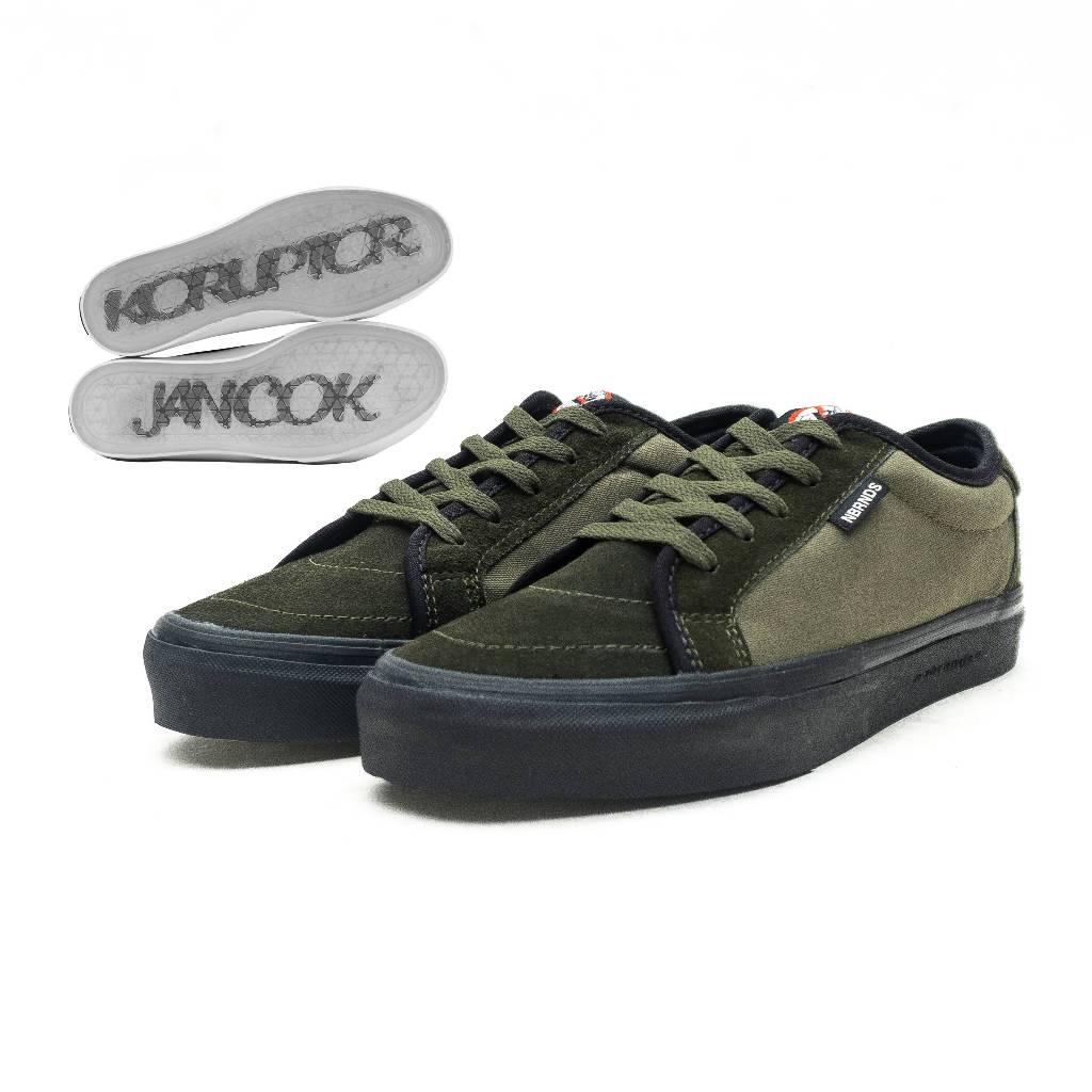 NOBRANDS FOOTWEAR - MEDULLA KORJAN OLIVE GREEN - SEPATU SNEAKERS PRIA WANITA