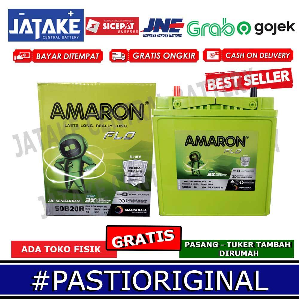 Aki Kering MOBIL Toyota Avanza Rush Suzuki APV Carry Pickup Futura Amaron Hi-Life 50B20R 42B20R Ns40