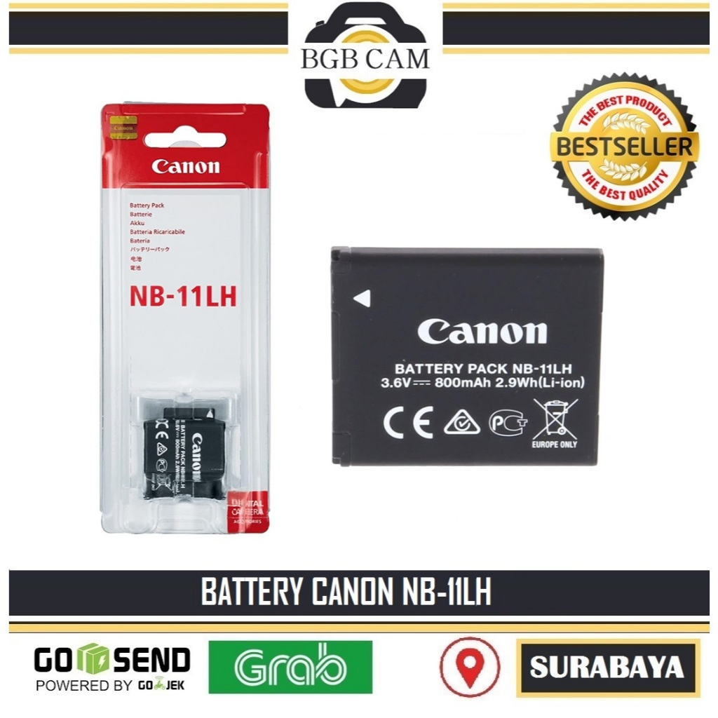 Battery NB-11L / NB-11LH for Ixus 150 / 155 / 160 / 165 / 170 / 175 / 180 / 185 ixus 190 / SX400 IS 