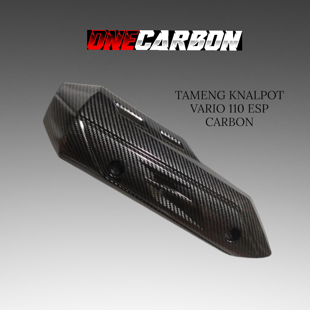 TUTUP KNALPOT VARIO 110 FI CARBON tutup knalpot Vario 110 FI carbon AESVARIASI RACING