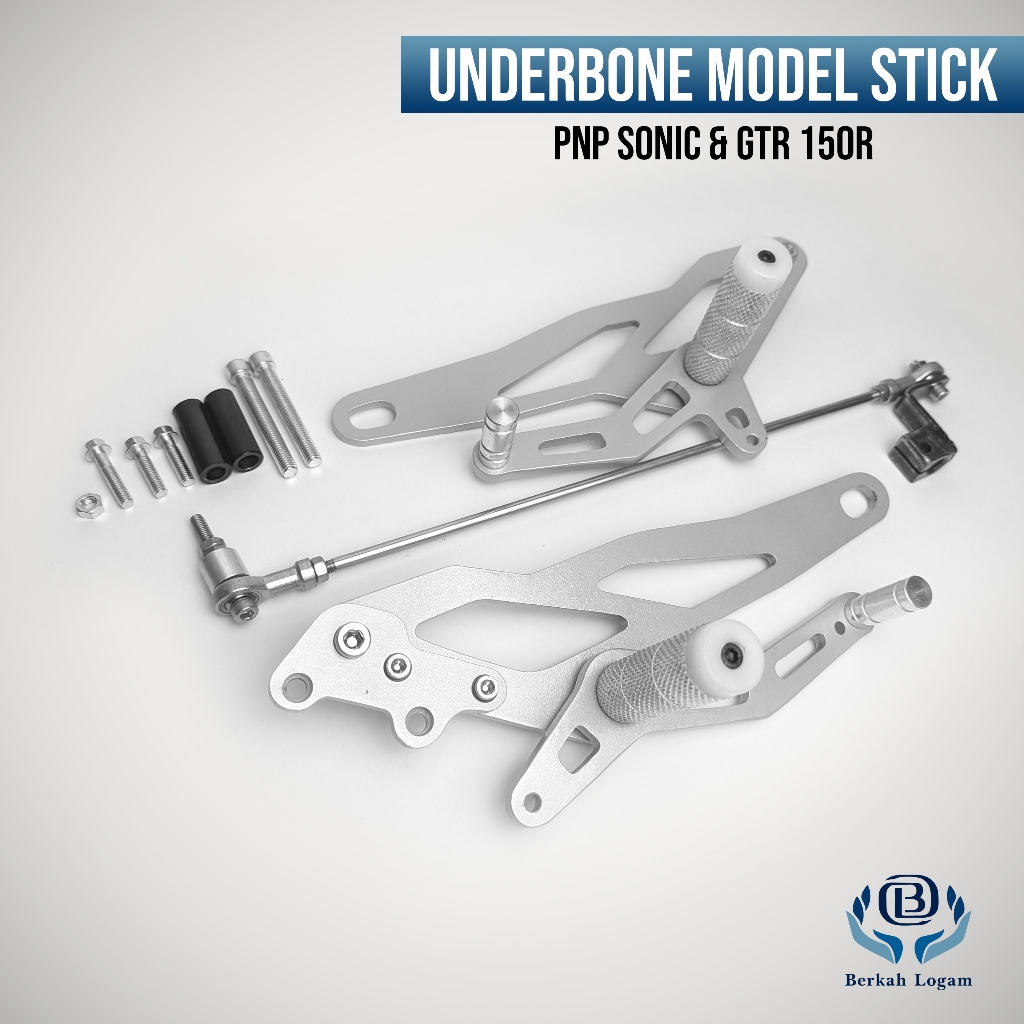 Underbone Sonic 150r / GTR 150 Model Stick Pustep UB Honda Sonic Postep Sonic 150 R new