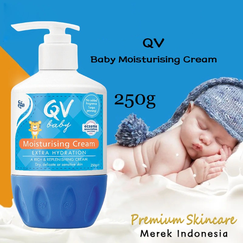 QV Baby Cream 250g Intensive Moisturising Natural Body Serum Baby Lotion