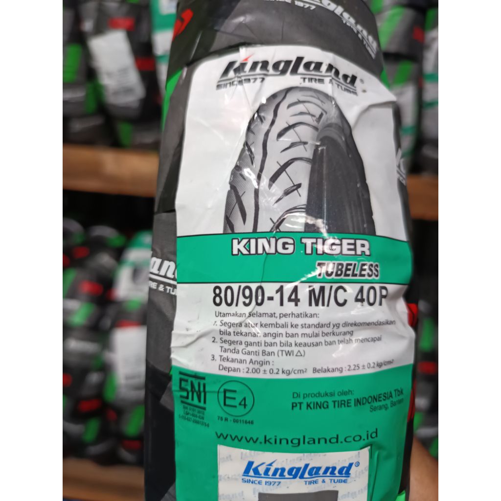 ban tubles kingland 80/90-14