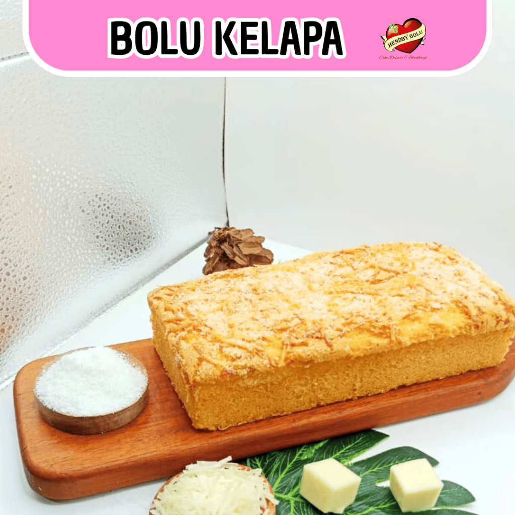 Kue Bolu Tape Keju Kismis / Bolu Pisang / Kue Bolu Kelapa Panggang 22 x 10cm