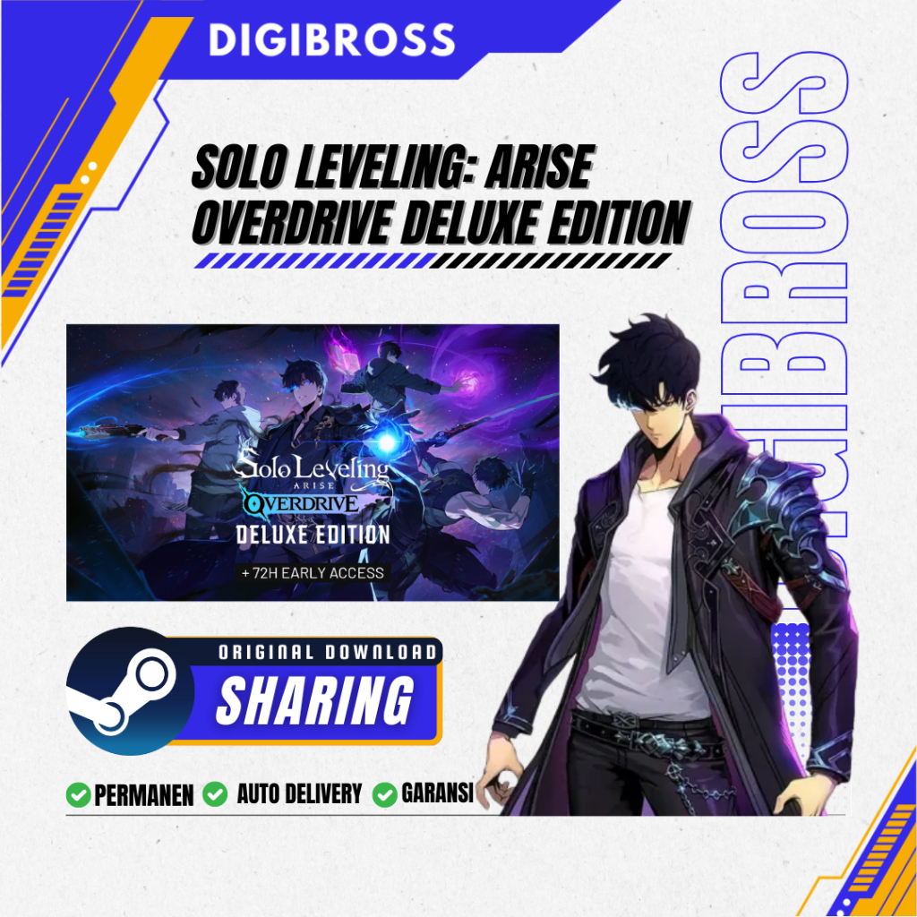 [BONUS STEAM KEY] Solo Leveling: ARISE OVERDRIVE Deluxe Edition / AUTO DELIVERY / STEAM / Game PC / 