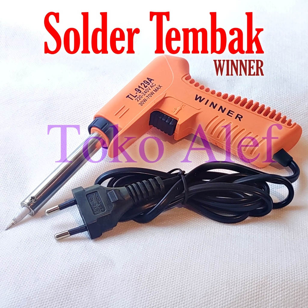 solder Winner TL 9129A 30 - 70 Watt solder tembak