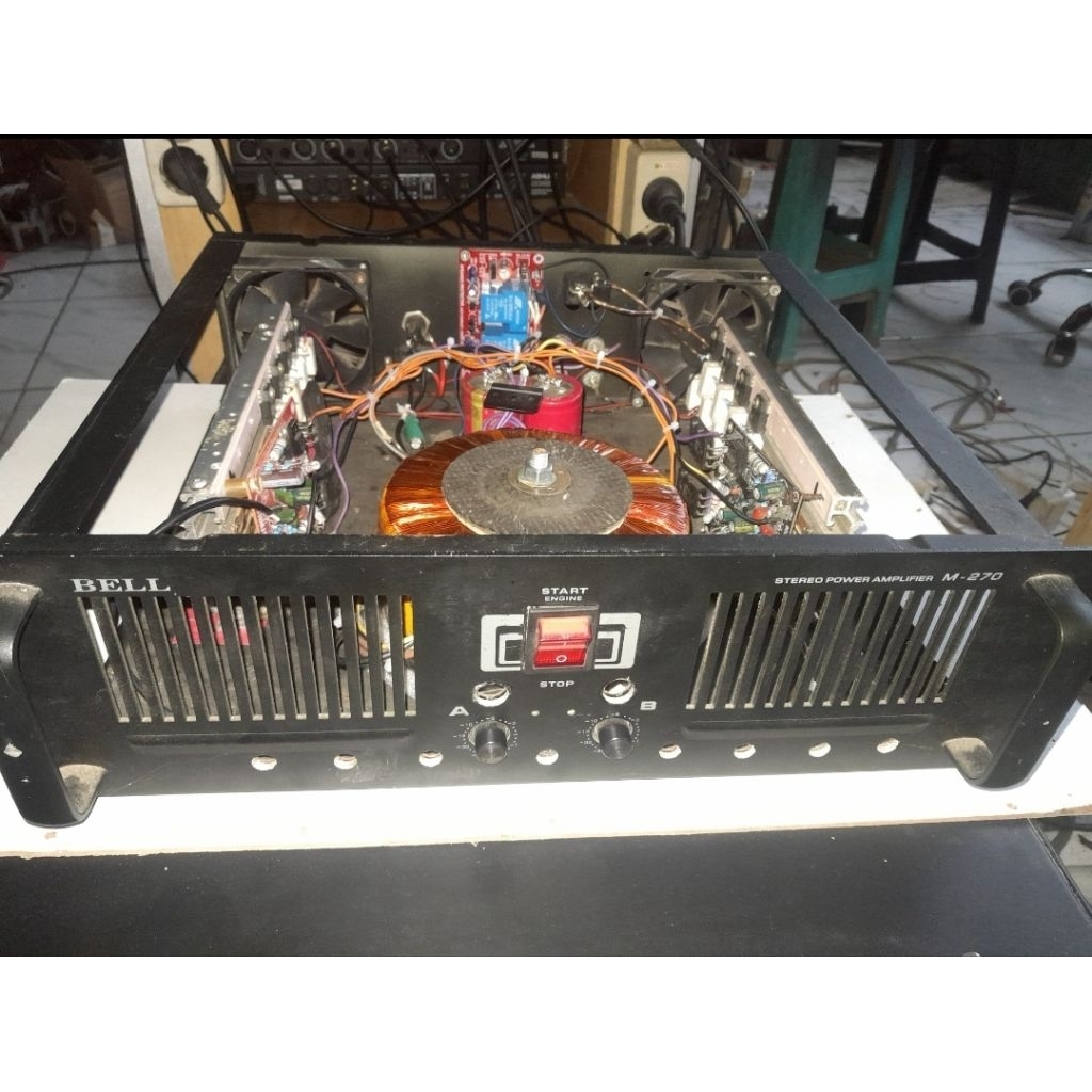Power Amplifier Speaker Trafo 15A ct 45,55