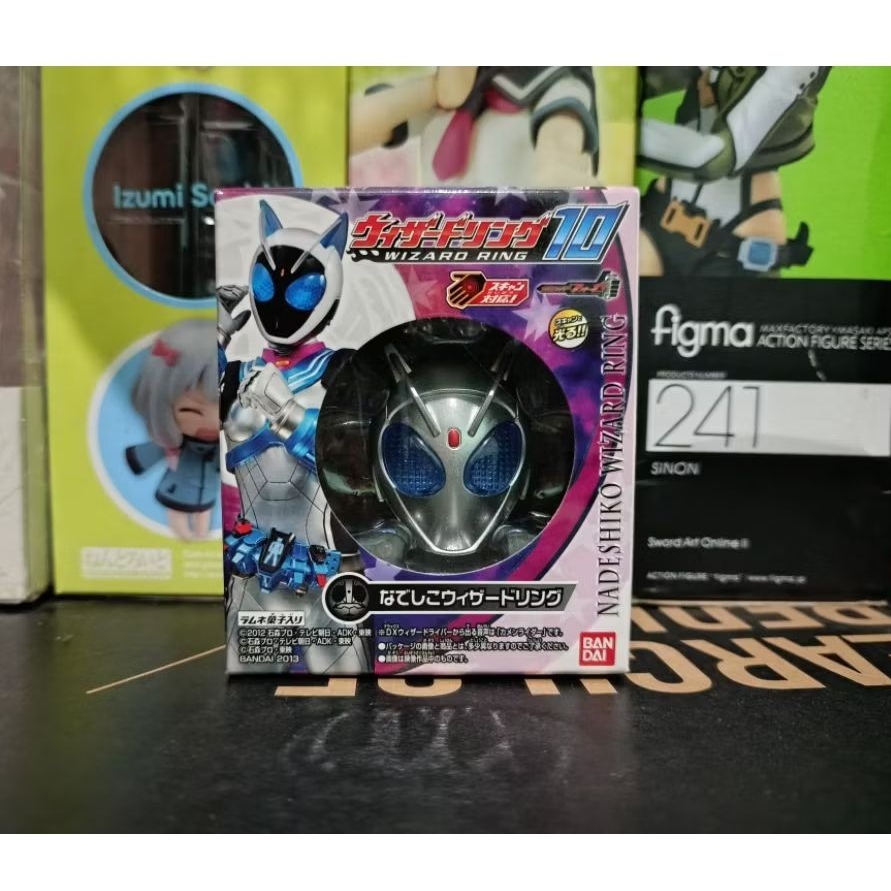 SG Kamen Rider Nadeshiko Wizard Ring Kamen Rider Wizard BIB Original