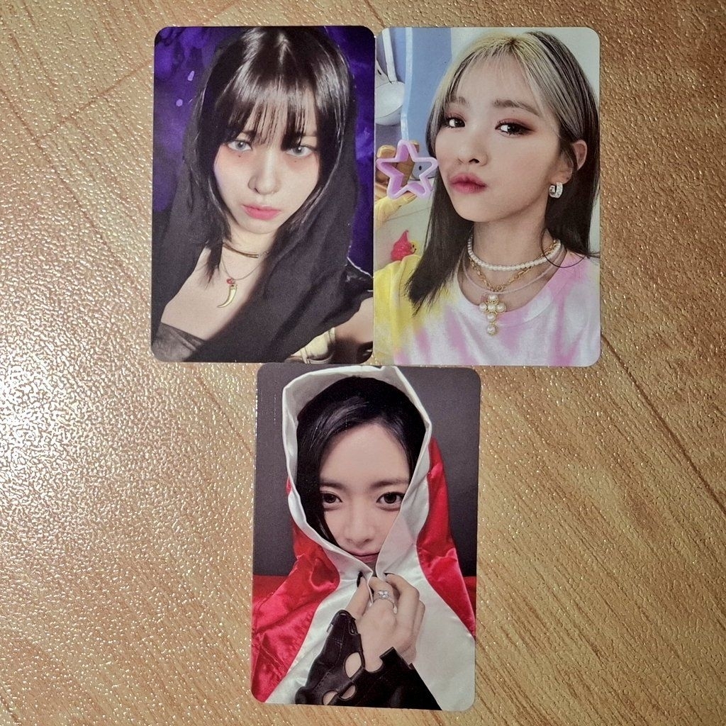 PC photocard Ryujin Yuna crazy in love born to be kill my doubt cil btb kmd