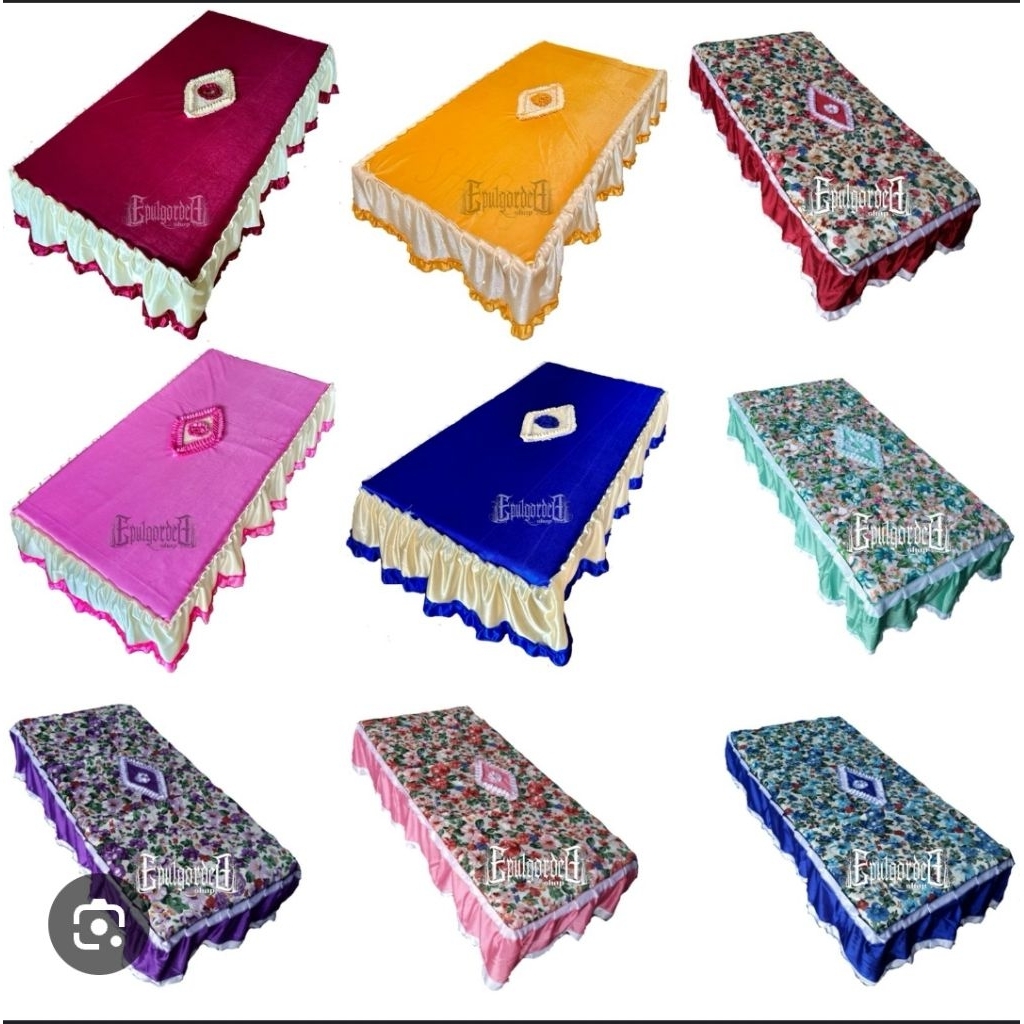 alas meja polos & bunga | alas meja tamu | ALAS MEJA ASBAK