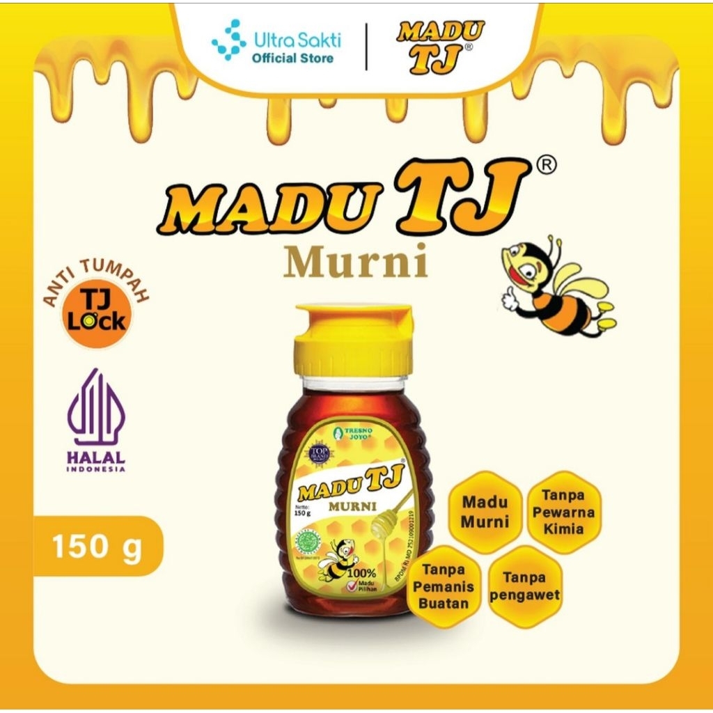 Madu TJ Murni 150gr Madu Murni TJ