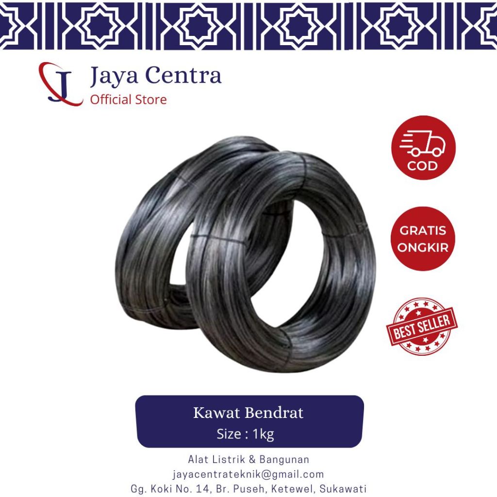 Kawat bendrat Hitam/Tali Bendrat/Kawat Hitam Bendrat Harga Per Kg
