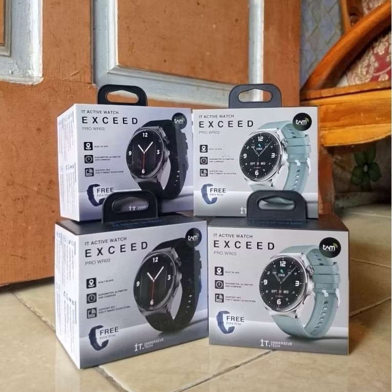 IT Active Watch Exceed Pro WR03 Baru, Segel & Garansi Resmi