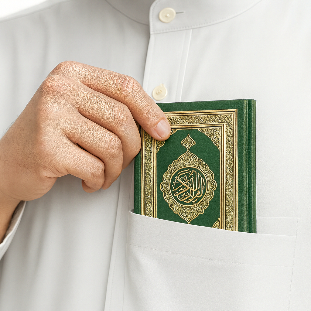 Mushaf Al-Quran Madinah SAKU (Q1) A7 / Mushaf Al-Qur'an Madinah Asli Import Saudi Ukuran A7 8x11cm