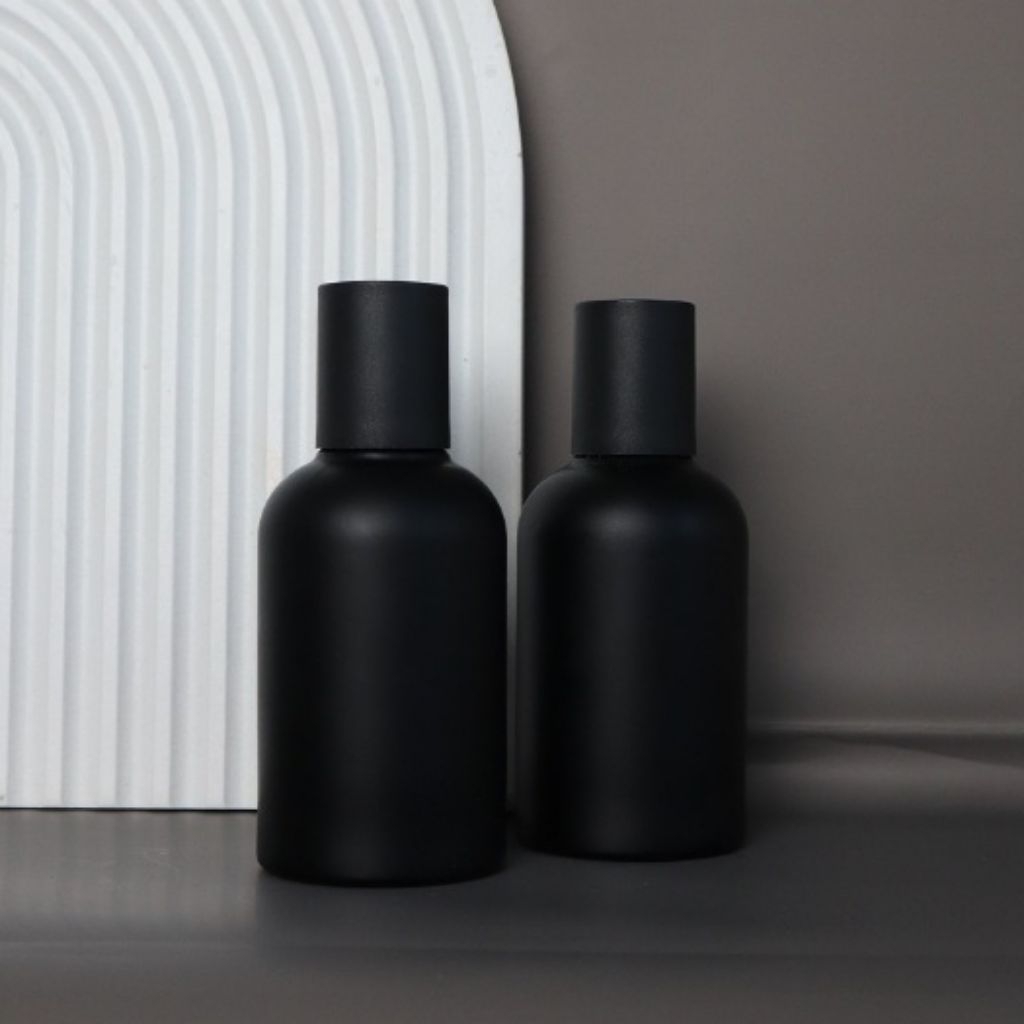 Lelabo Drat 30ml Full Black / Botol Lelabo Drat 30ml Black Doff / Botol Parfum Lelabo 30ml Drat Doff