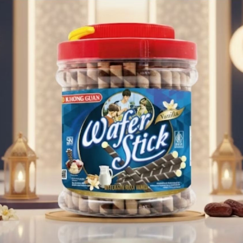 Khong Guan Wafer Stik Rasa Vanila 500 g