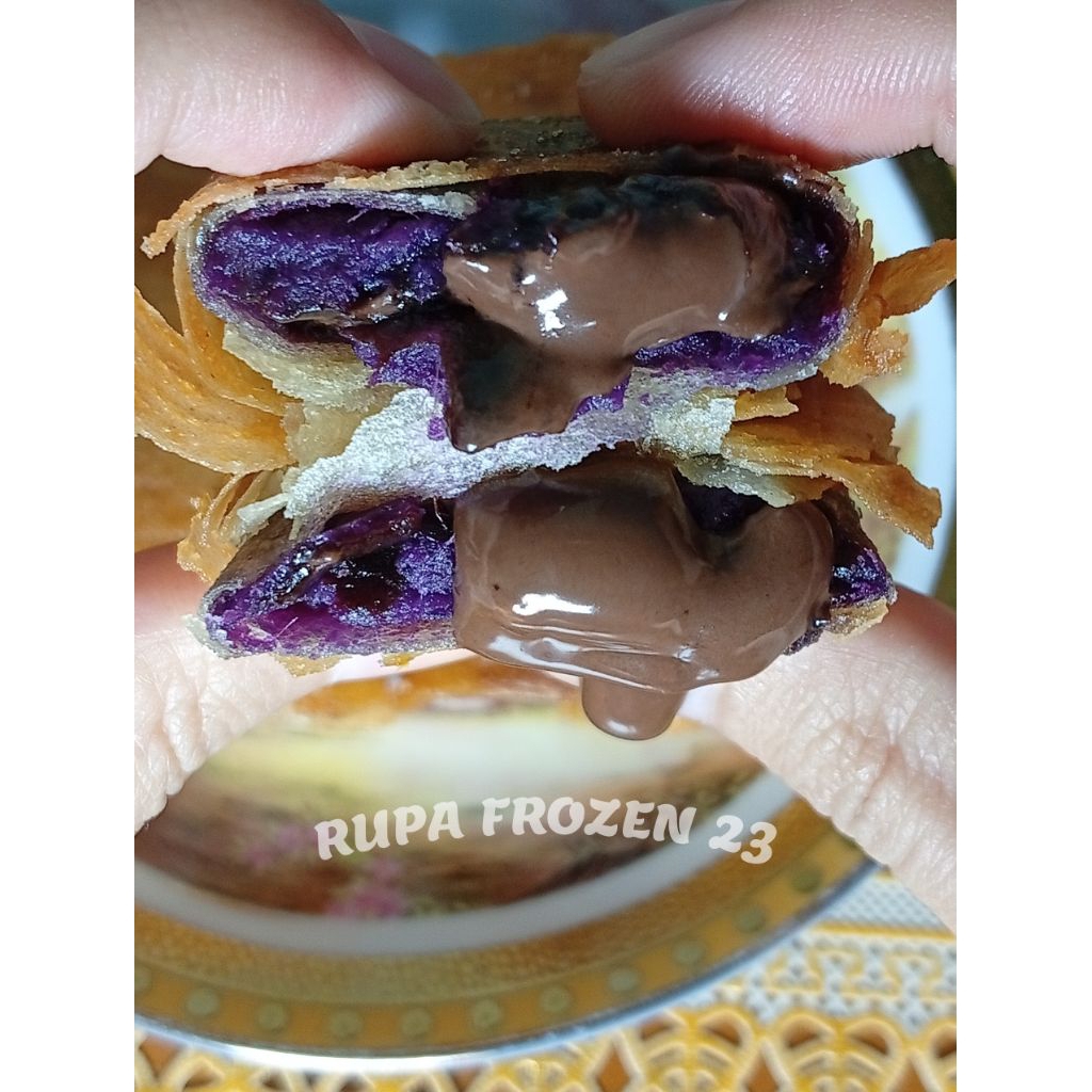 Lumpia Ubi/Lumpia Ubi Ungu/Lumpia Ubi Frozen/Lumpia Ubi Ungu Lumer/Lumpia Ubi Coklat Lumer/Frozen Fo