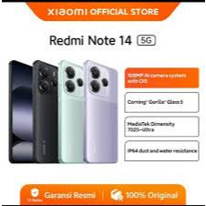HP XIAOMI REDMI NOTE 14 5G SERIES (14 5G 8+8/256) GARANSI XIAOMI INDONESIA