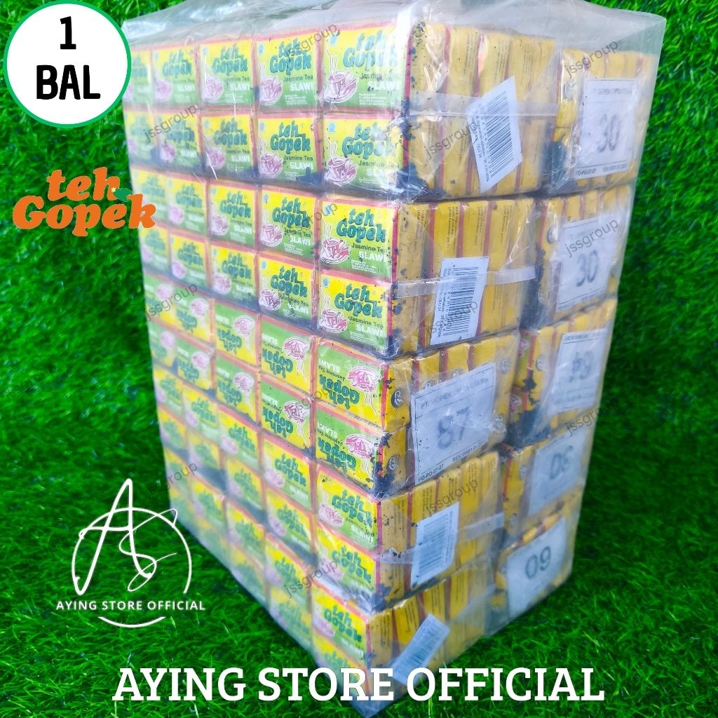 Teh Gopek Super Premium (BAL) 1 bal isi 10 slop Grosir