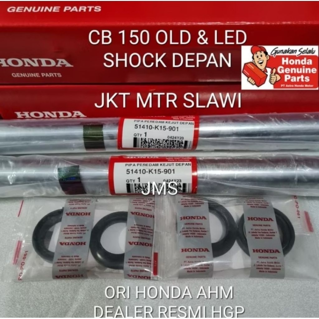 51410-K15-901 seal shock depan cb150 r streetfire k15  cb old, cb 150 new led, as shock depan cb ori