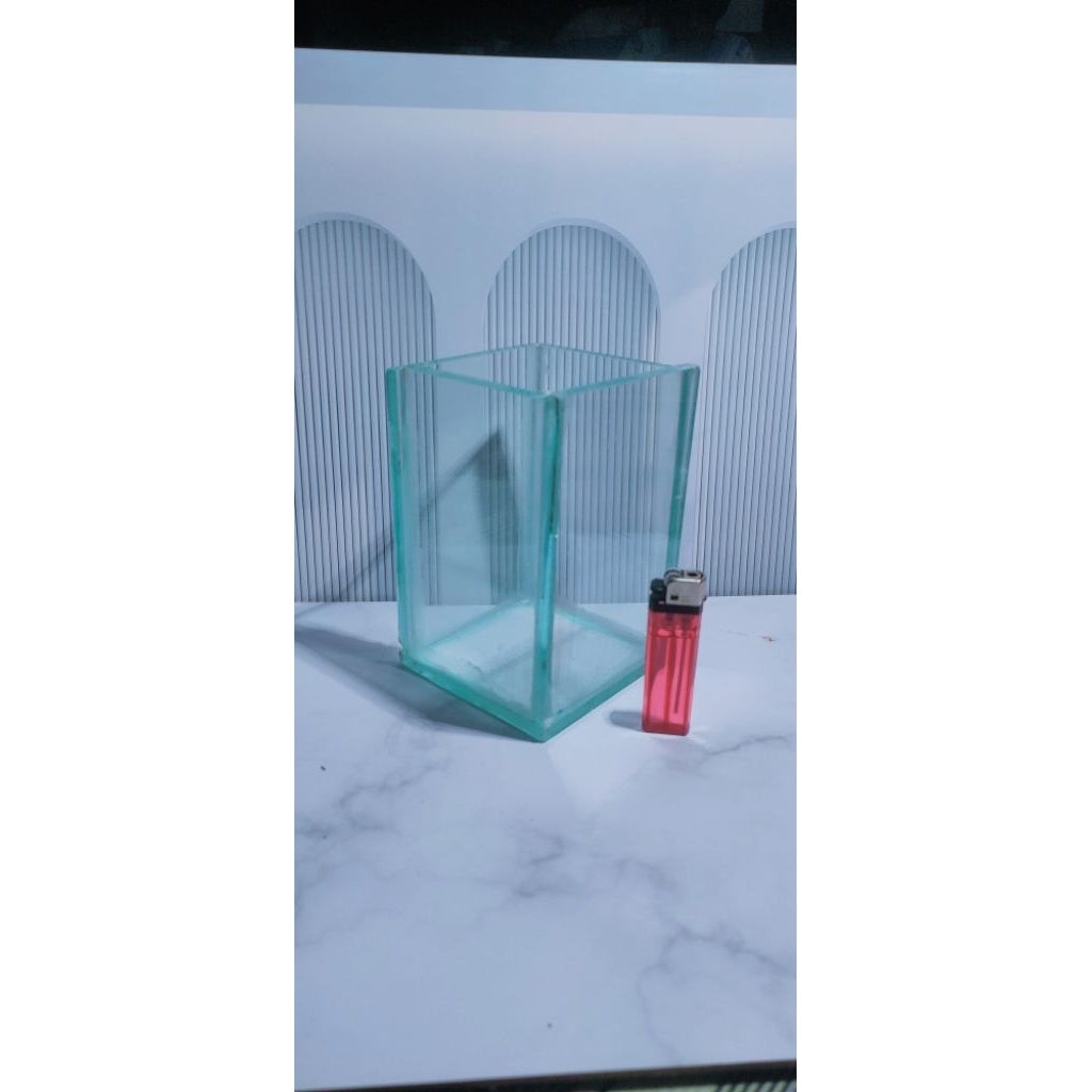 Akuarium FREE PACKING FOAM uk 10x10x15 | soliter cupang | akuarium kaca | akuarium mini | soliter ka