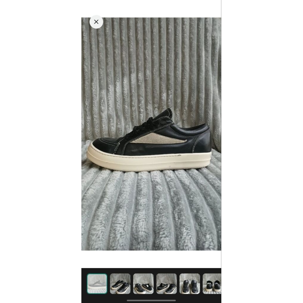 Sepatu Rick Owens Size 41