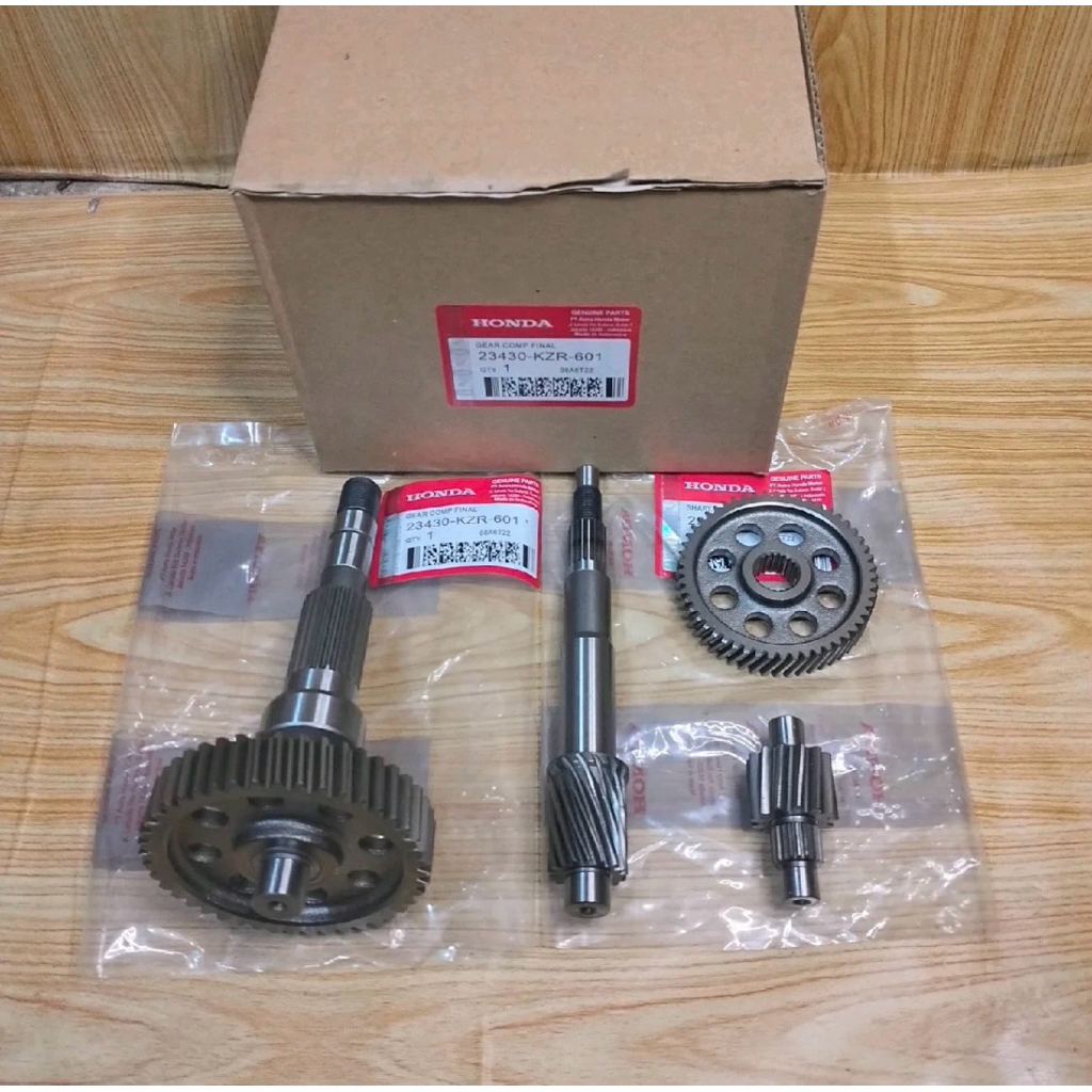Gigi Rasio Assy Gear Rasio Honda Vario 125 FI New, PCX 125 CBU kode part (KZR) Original Quality