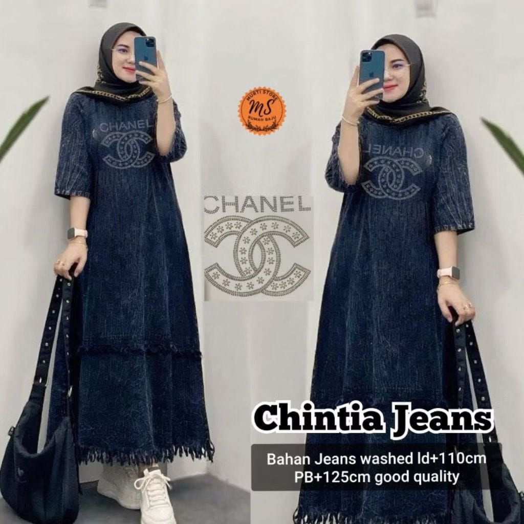 Birasya maxy Aldisa new Shofiya set 1| Louissa Gamis jeans jumbo |Overall