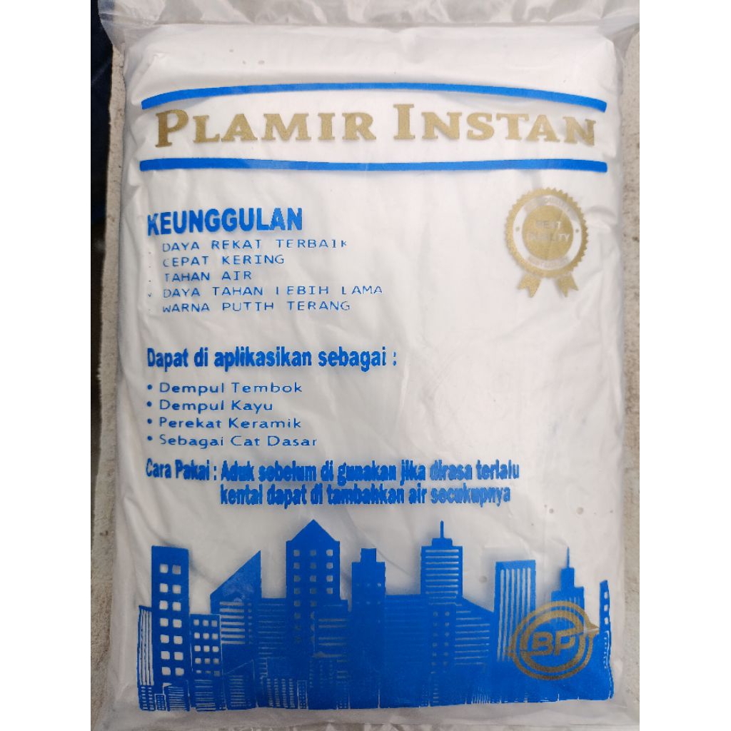 Dempul kayu Plamir Plamur instan Tembok dan kayu 1kg