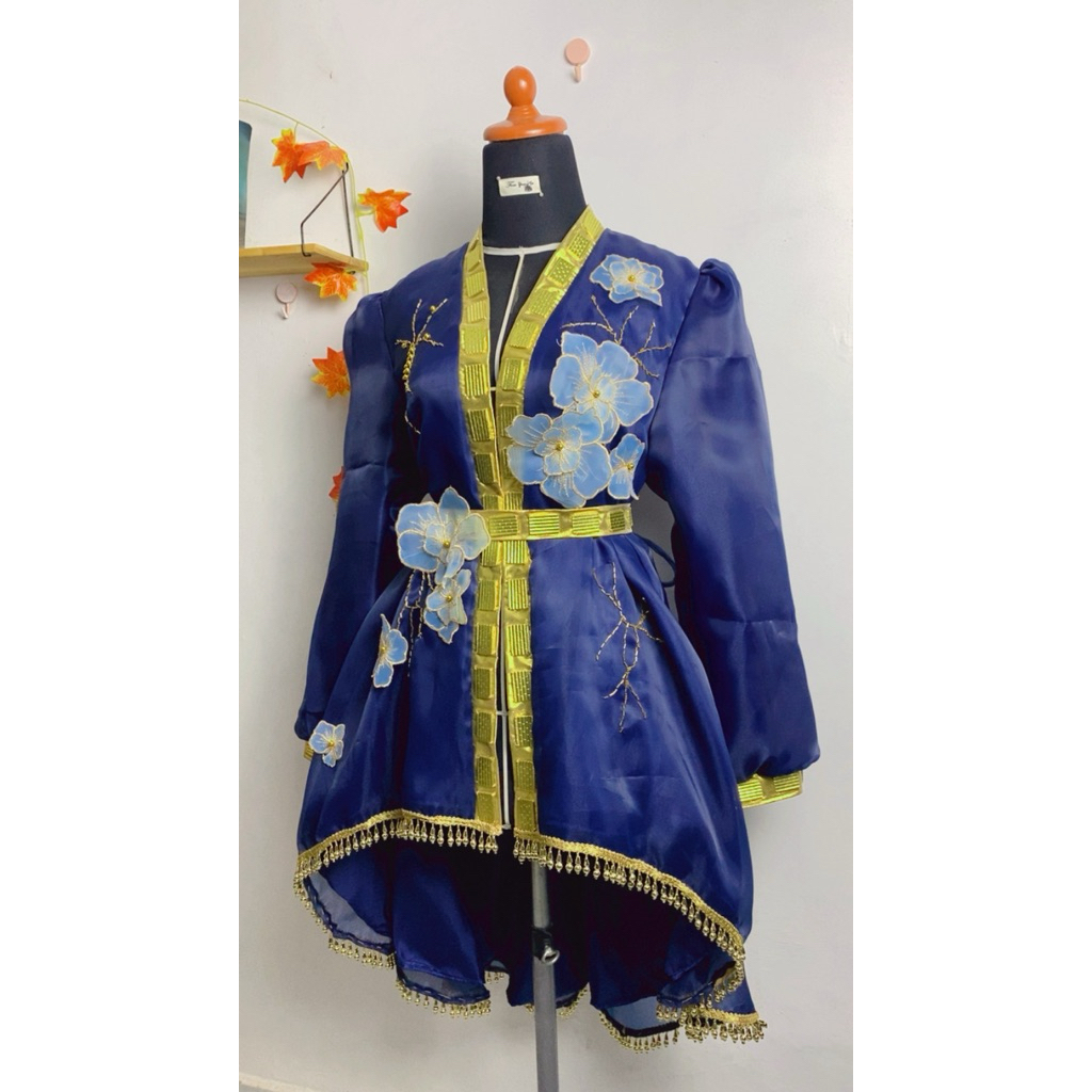 Baju Bodo Modern Wanita Special Request – Navy Gold Elegance PRE ORDER | LIVRA