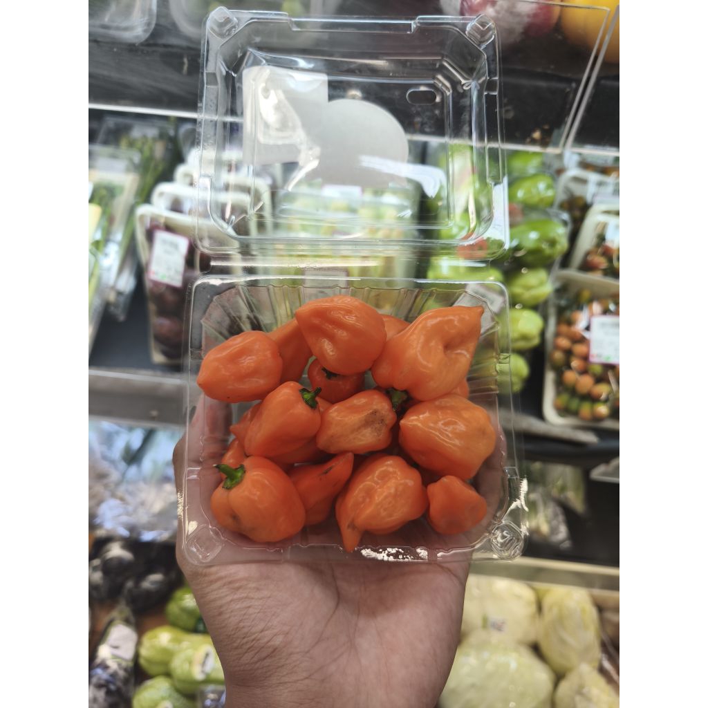 Lily cabai habanero orange cabai habanero pack -+150 gram