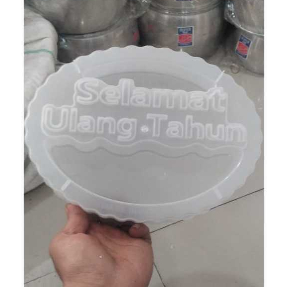 Cetakan Puding Jelly Selamat Ulang Tahun Loyang Kue Coklat Cake Puding murah