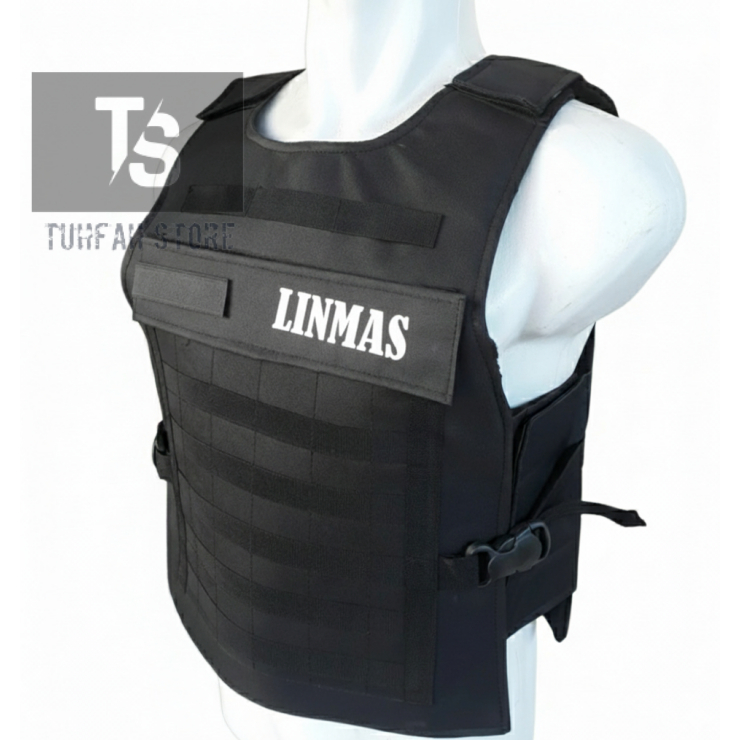 ROMPI LINMAS HITAM TEBAL TACTICAL BODY VEST