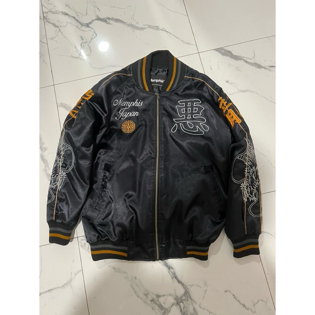 Limited Edition Black Dragon Kuroryu Sukajan From Memphis Orig