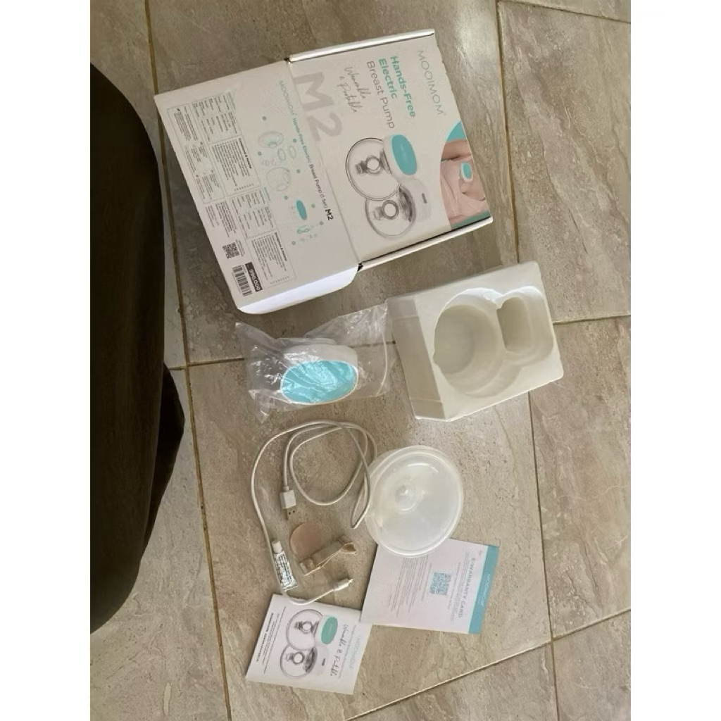 breast pump elektrik mooimom handsfree preloved