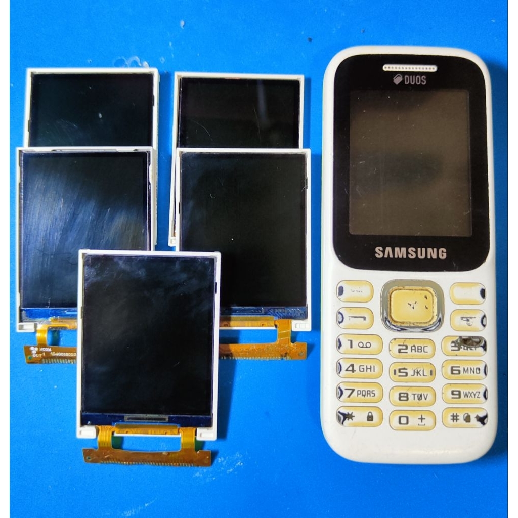 LCD SAMSUNG B310E ORI 100% LCD SAMSUNG GURU SECOND Ori Copotan Layar Samsung SM-B310E