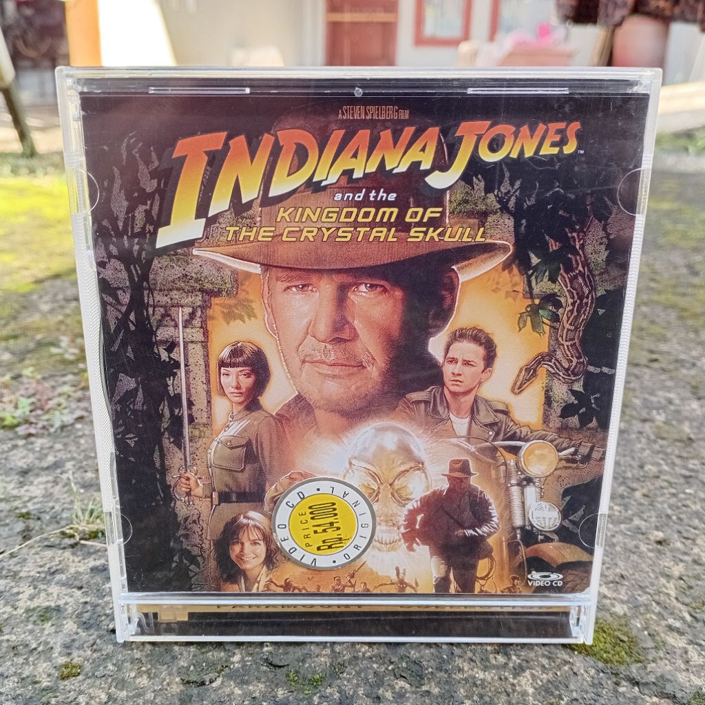 VCD Indiana Jones and the Kingdom of the Crystal Skull (2008) Teks Indonesia Original Paramount Pict