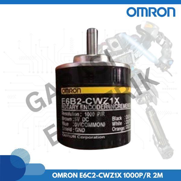 OMRON E6C2-CWZ1X 1000P/R 2M OMS rotary encoder terbaru original