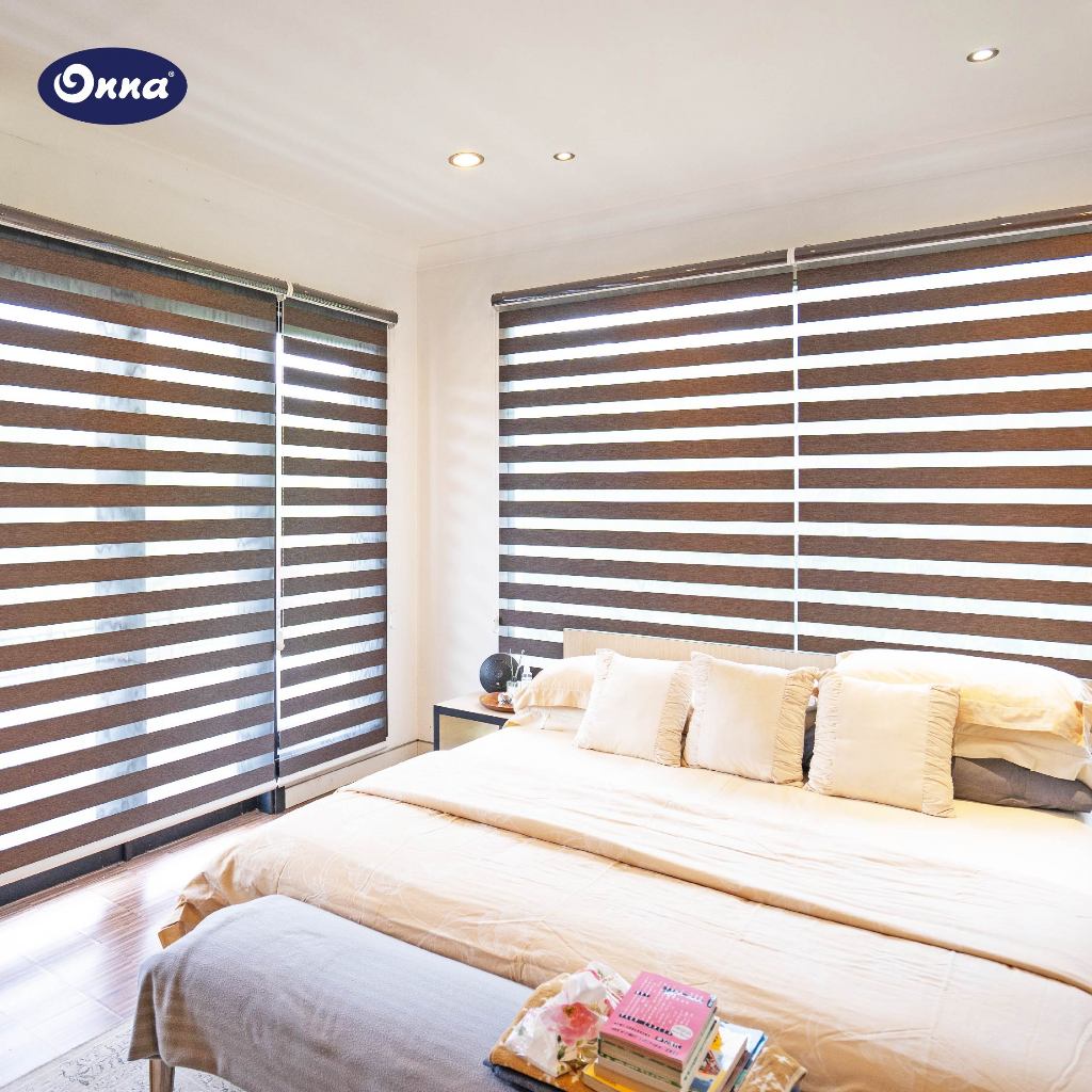 ONNA Rainbow Blinds - Tirai Zebra (Ukuran Custom)