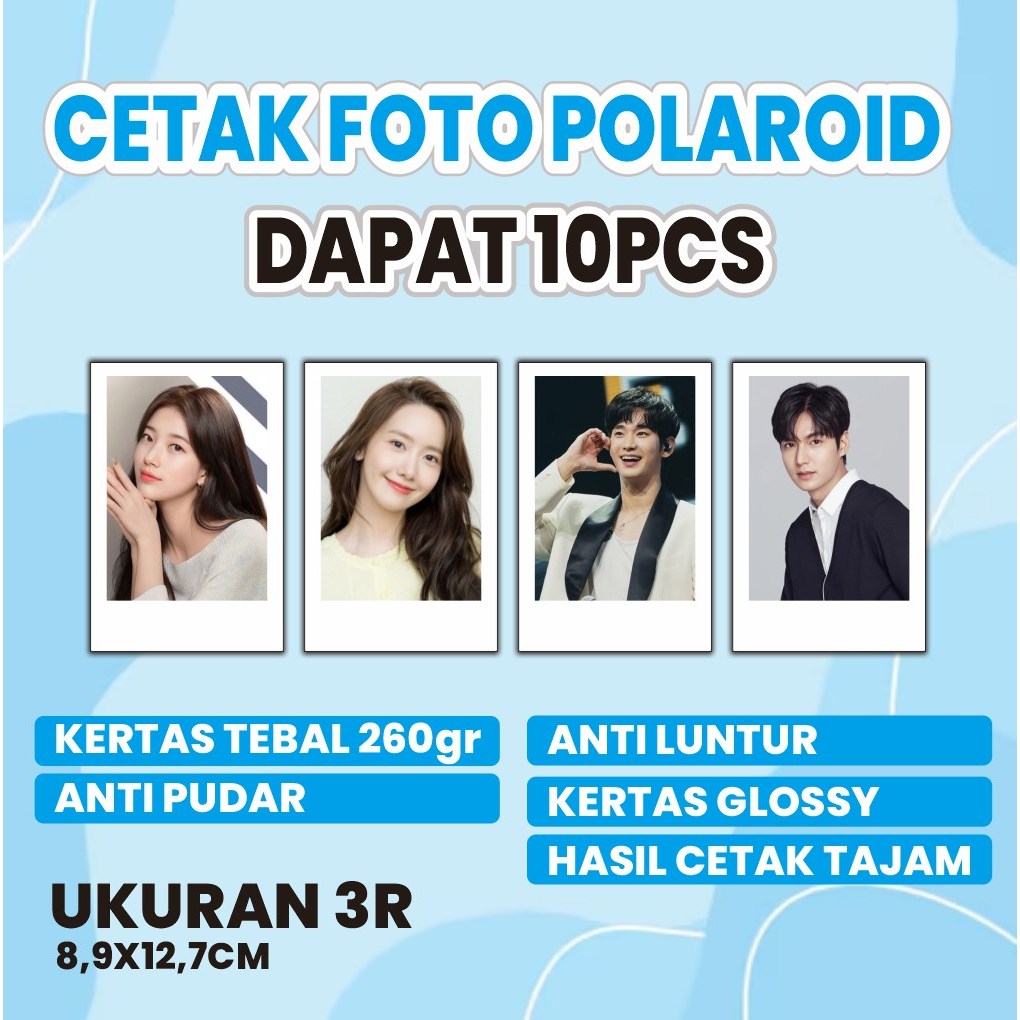 Cetak foto polaroid ukuran 3r - cetak foto polaroid murah