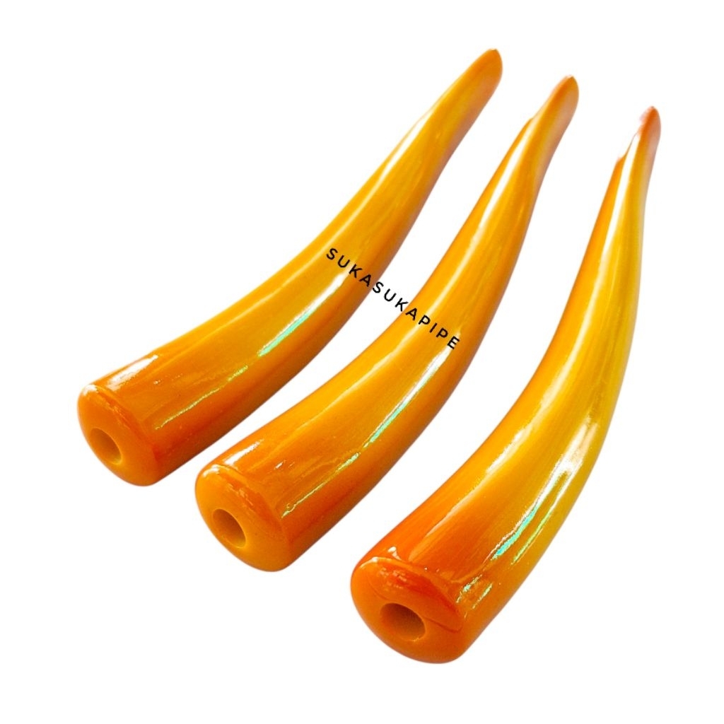 Pipa Once Model Srigading Lawasan GG KW Premium / Pipa Once Serbuk Semi Lengkung