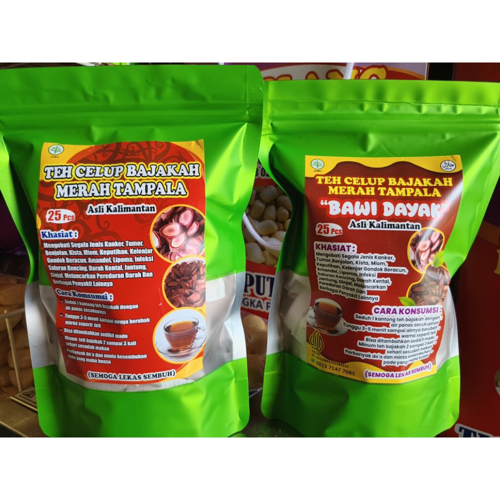 teh bajakah merah tampala asli super