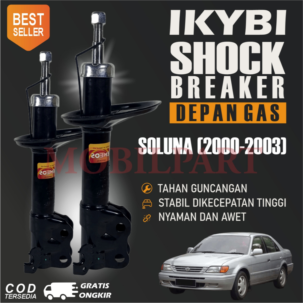 Shockbreaker Depan Gas Ikybi - Soluna (2000-2003)